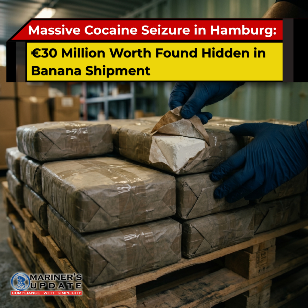 Massive Cocaine Seizure in Hamburg: €30 Million Worth Found Hidden in ...